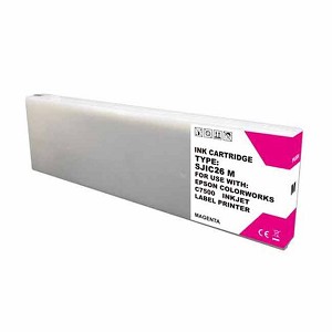 Compatible Epson TM-C7500 Magenta Ink Cartridge SJIC26P(M) 