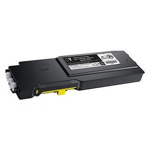 Compatible Dell 593-BCBD Yellow Toner Cartridge Extra High Yield 