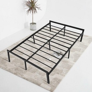 Full Bed Frame Without Headboard - 14.25" Height, No Box Spring Needed - Enduran 