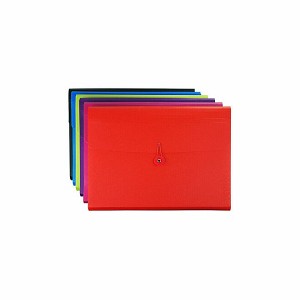 Winnable® Expanding File with 13 Pockets, Letter Size, Assorted Colors 