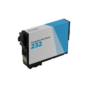 Compatible Epson 232 T232220-S Cyan Ink Cartridge 
