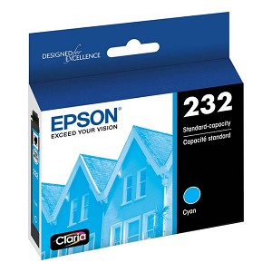 Made By  Epson 232 T232220-S Original Cyan Ink Cartridge 
