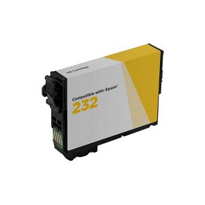 Compatible Epson 232 T232420-S Yellow Ink Cartridge 