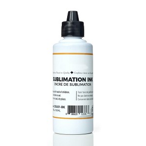 Dye Sublimation Ink for Epson, Black, 100 ml / Bottle, Premium, For All Epson 4-Color Printers 