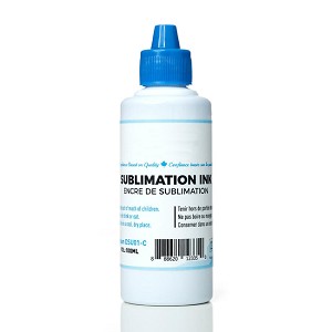 Dye Sublimation Ink for Epson, Cyan, 100 ml / Bottle, Premium, For All Epson 4-Color Printers 