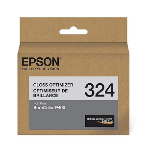  Made By Epson T324020 Gloss Optimizer Ink Cartridge 2/Pack, for SureColor P400 
