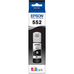 Made By Epson T552 T552020-S  Black Ink Bottle High Yield, for ET-8500, 8550 