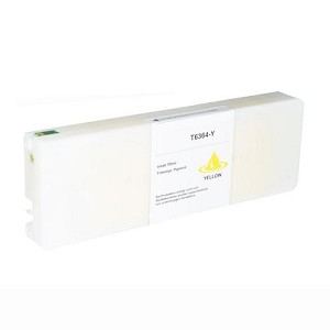 Compatible Epson T636400 700ml Yellow Ink Cartridge High Yield 