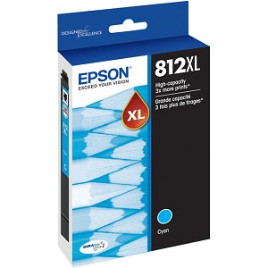  Made By Epson T812XL T812XL220-S Cyan Ink Cartridge High Yield 