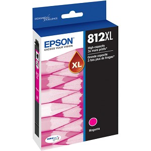  Made By Epson T812XL T812XL320-S Magenta Ink Cartridge High Yield 