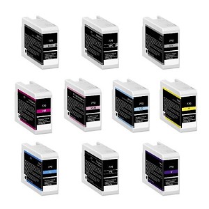 Compatible Epson T770 SET 10 Packs UltraChrome PRO10 Ink Cartridge 