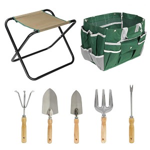 3 Layer Heavy Duty Metal Wall Mount Power Tool Storage Rack Holder for 7 Drills - Enduran™ 