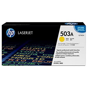  Made by HP 503A Q7582A Yellow Laser Toner Cartridge Color LaserJet 3800, CP3505 