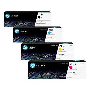 Made By HP 218A W2180A, W2181A, W2182A, W2183A 4 Pack Toner Cartridge Standard Yield 