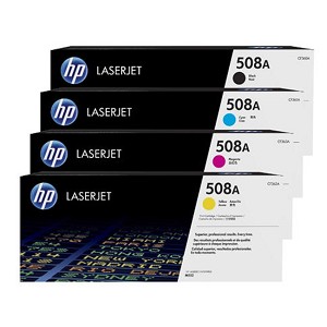 4 Pack Made by HP 508A Laser Toner Cartridges Color LaserJet Enterprise MFP M577, M533, M552, M553 