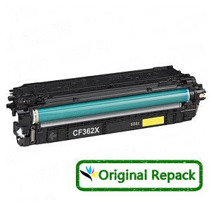 Original Repack HP 508X CF362X Yellow High Yield Laser Toner Cartridge 