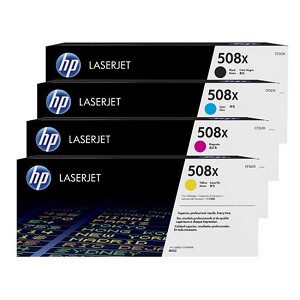 4 Pack Made by HP 508X High Yield Laser Toner Cartridge Color LaserJet Enterprise MFP M577, M533, M552, M553 