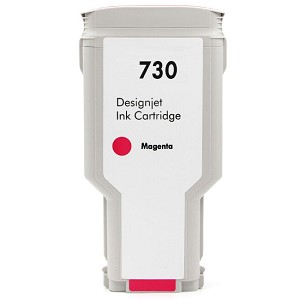 HP 730 P2V69A Compatible Magenta Ink Bottle 