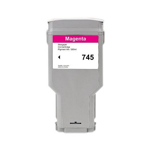 Compatible HP 745 F9K01A Magenta Ink Cartridge 350Ml 
