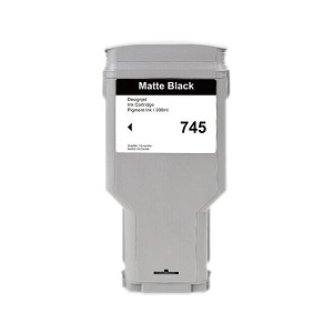 Compatible HP 745 F9K05A Matte Black Ink Cartridge 350Ml 
