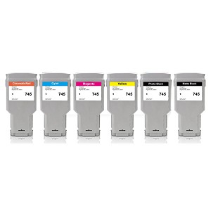 Compatible HP 745 SET Ink Cartridge 6Pack 