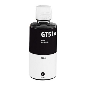 HP GT51XL X4E40AA Compatible Black Ink Bottle High Yield 135ml 