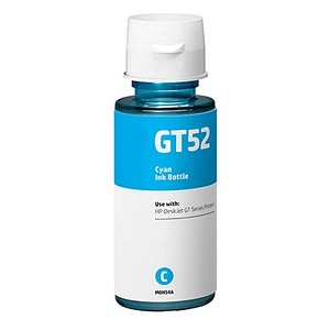 HP GT52 M0H54AA Compatible Cyan Ink Bottle 70ml 