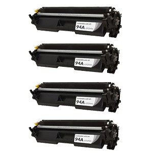 HP 94A CF294A 4 Pack Black Toner Cartridge 