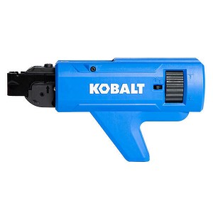  Kobalt 24-V Drywall Screwgun Attachment - for Collated Screws - Blue without Battery  
