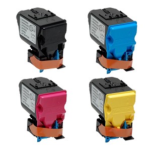 Konica Minolta 4 Pack TNP-51 TNP51 SET BK,C,M,Y Toner Cartridge 