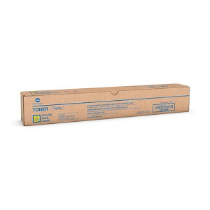 Made By Konica Minolta  TN-626 TN626Y ACV1230  Yellow Toner Cartridge, for Bizhub C450i, C550i, C650i 