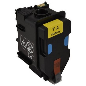 Konica Minolta TNP81Y AAJW231 Compatible Yellow Toner Cartridge 