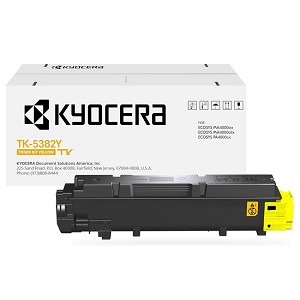 Made By Kyocera TK-5382Y 1T02Z0AUS0 Yellow Toner Cartridge 