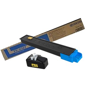 Made by Kyocera 1T02NPCUS0 TK-8327C Cyan Toner Cartridge 