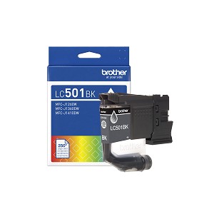 Made By Brother LC501BKS Standard Yield Black Ink Cartridge 