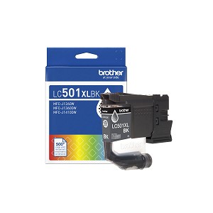 Made By Brother LC501XLBK High Yield Black Ink Cartridge 