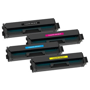 Compatible Lexmark 20N10K0 20N10C0 20N10M0 20N10Y0 Toner Cartridge Combo BK/C/M/Y 