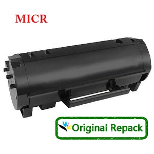 MICR for Checks Lexmark 60F1H00 601H High Yield  Original Repack Toner Cartridge 