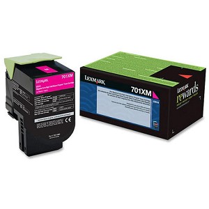  Made by Lexmark 701XK 70C1XM0 Magenta Extra High Yield Toner Cartridge CS510 