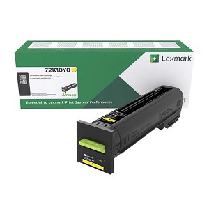 Made By Lexmark 72K10Y0 Yellow Return Program Toner Cartridge 