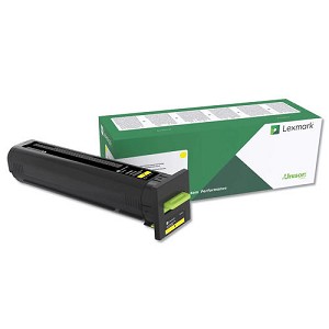 Made By Lexmark 72K1XY0 Yellow Return Program Toner Cartridge Extra High Yield  