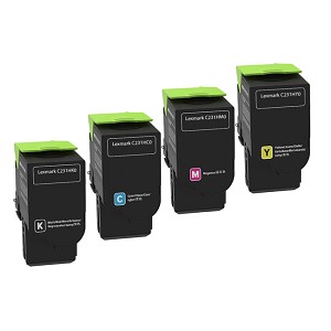 4 Pack Lexmark C231H Compatible Toner Cartridge 