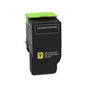 Lexmark C231HY0 Yellow Compatible Toner Cartridge 