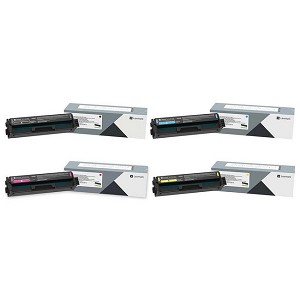 Made By Lexmark C340X Toner Cartridge Combo Extra High Yield BK/C/M/Y 