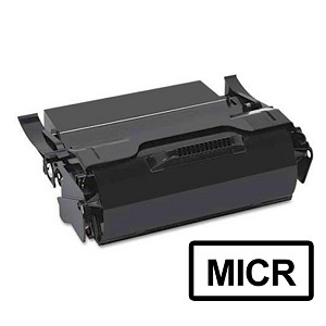 MICR for Checks Lexmark X651H21A X651H11A Black Remanufactured High Yield Print Cartridge 