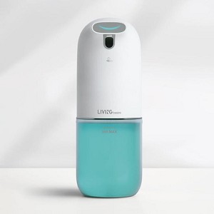 Automatic Foaming Soap Dispenser 350mL, Touchless Infrared Motion, Sensor Pump - LIVINGbasics 