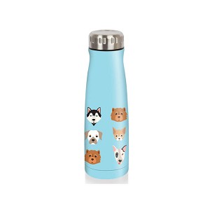 PURE 350ml Kid Size Widemouth Thermal Bottle, Dog 