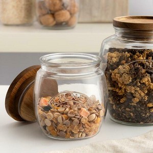  Push-Top Storage Jar Storage Container Airtight Food Jars, 850 ml - Kilner  