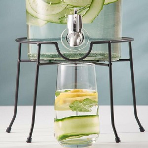 Drink Dispenser Stand, Black Wire - KILNER 