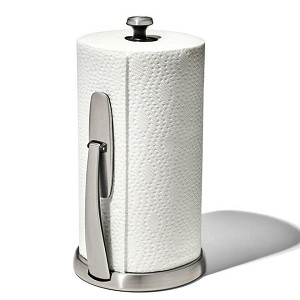 OXO Good Grips Simply Tear Paper Towel Holder 14"/ 35.5cm, Stainless Steel 14"/ 35.5cm- OXO 